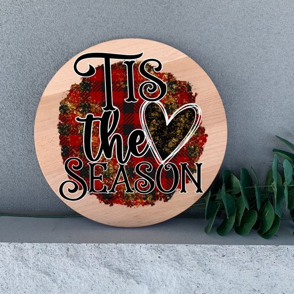 Holiday Wall Decor Tis The Season - Picture 1 of 2